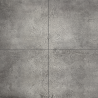 Geoproarte steel oxid grey 60x60x4 cm