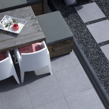 GeoCeramica 60x60x4cm Impasto Grigio (restpartij)