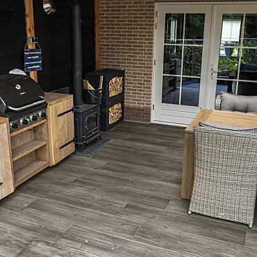 Keram 2 woodlook bricola grey 30x120x2cm