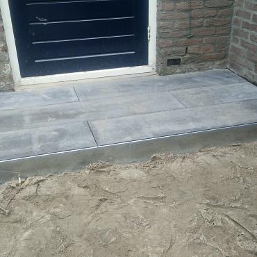 Rigidline 100x2200 mm, gegalvaniseerd incl. 3 platte grondpennen en verbindingsplaat