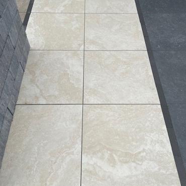 STS keramiek 60x60x3cm Travertine Beige (TR 3661 A)   Shade nr nakijken