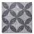 Geoproarte light grey flower 60x60x4 cm